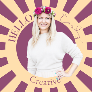 Hello Tuesday creative portrait of Katherine Pinner